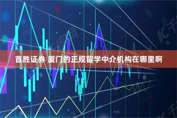 首胜证券 厦门的正规留学中介机构在哪里啊